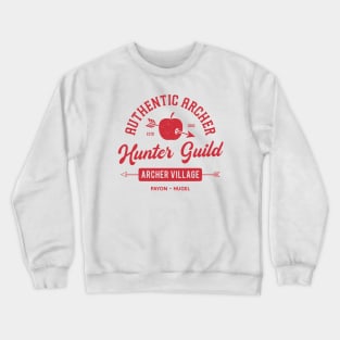 Apple Of Archer Crest Crewneck Sweatshirt